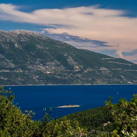 Villa Elisabeth Sea View Private Pool Fiskardo Kefalonia Katsaráta Dış mekan fotoğraf
