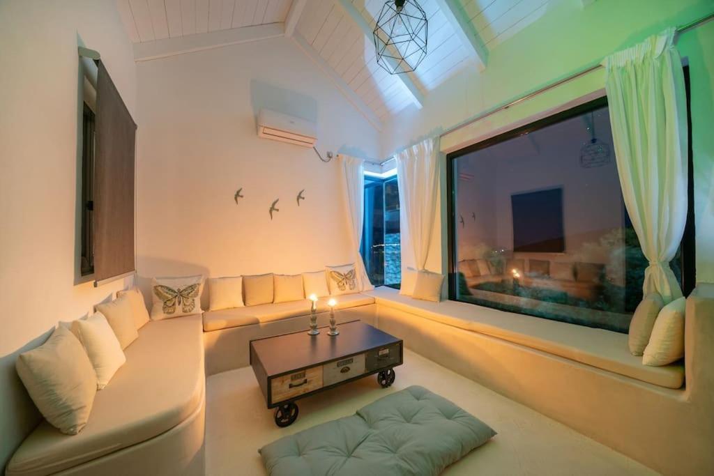 Villa Elisabeth Sea View Private Pool Fiskardo Kefalonia Katsaráta Dış mekan fotoğraf