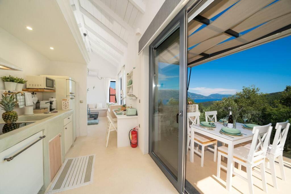 Villa Elisabeth Sea View Private Pool Fiskardo Kefalonia Katsaráta Dış mekan fotoğraf