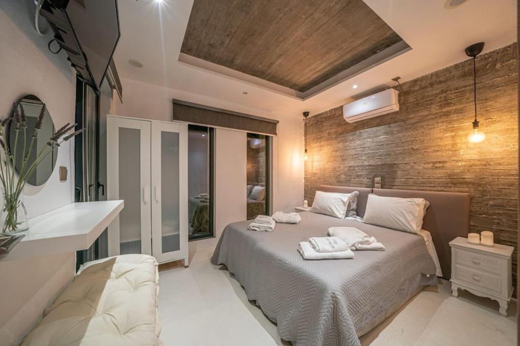 Villa Elisabeth Sea View Private Pool Fiskardo Kefalonia Katsaráta Dış mekan fotoğraf