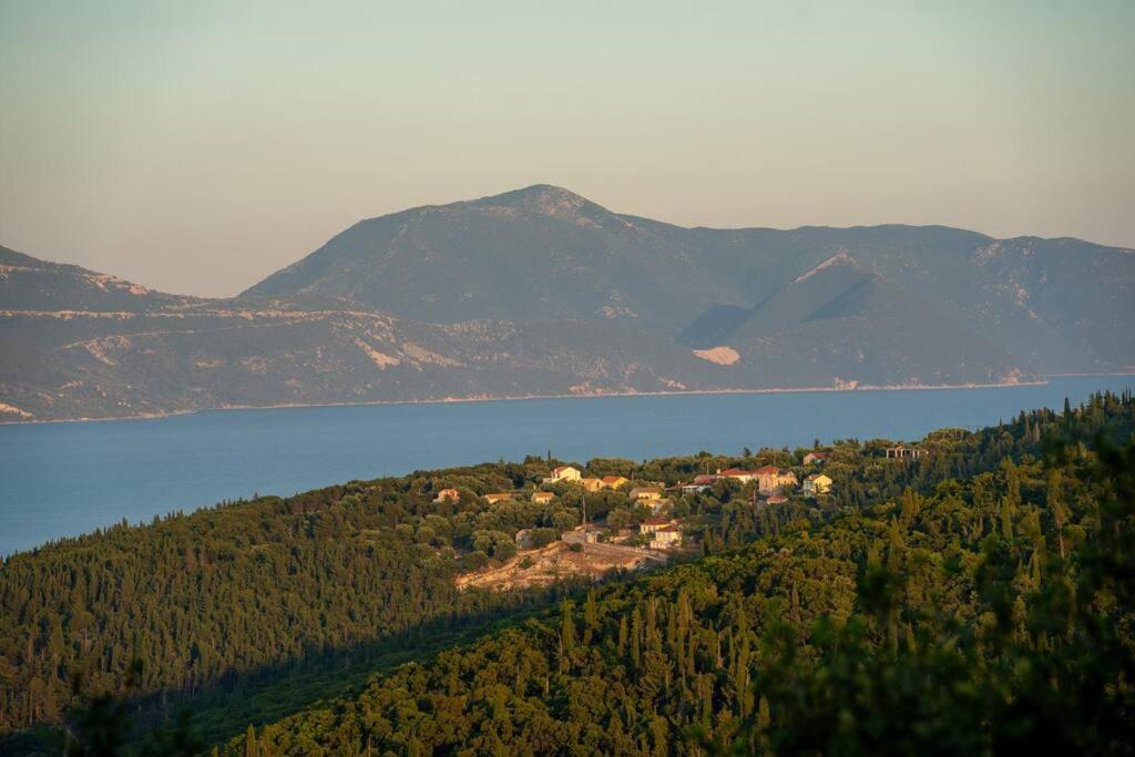 Villa Elisabeth Sea View Private Pool Fiskardo Kefalonia Katsaráta Dış mekan fotoğraf