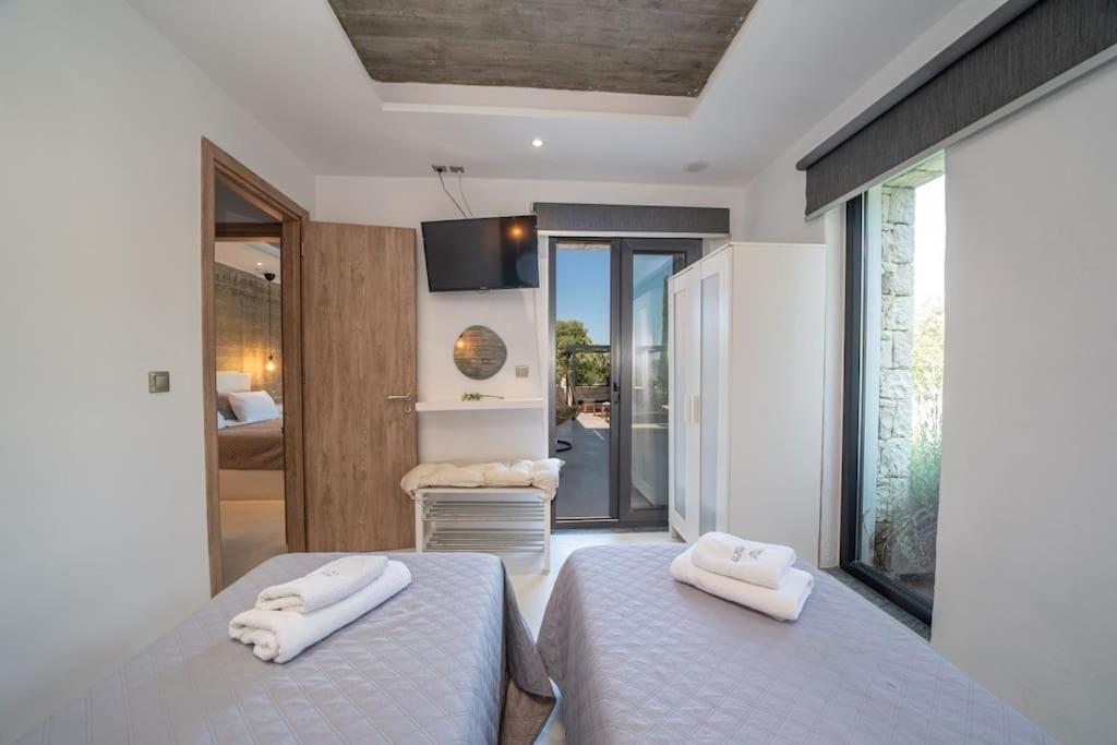 Villa Elisabeth Sea View Private Pool Fiskardo Kefalonia Katsaráta Dış mekan fotoğraf