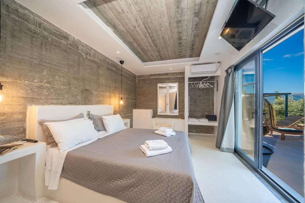 Villa Elisabeth Sea View Private Pool Fiskardo Kefalonia Katsaráta Dış mekan fotoğraf