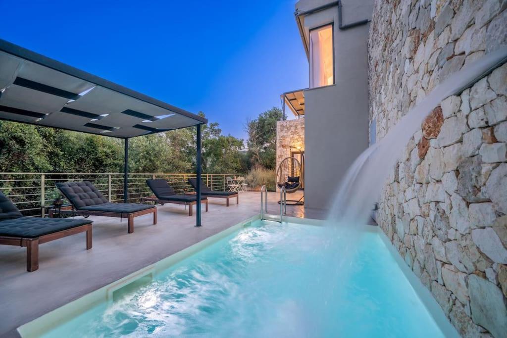 Villa Elisabeth Sea View Private Pool Fiskardo Kefalonia Katsaráta Dış mekan fotoğraf
