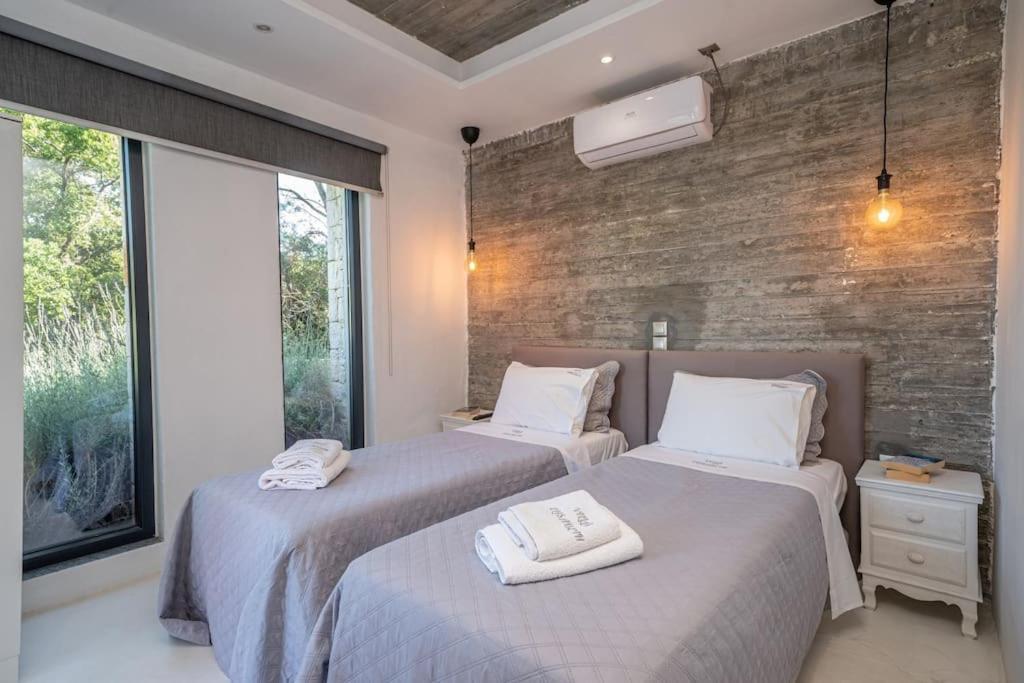 Villa Elisabeth Sea View Private Pool Fiskardo Kefalonia Katsaráta Dış mekan fotoğraf